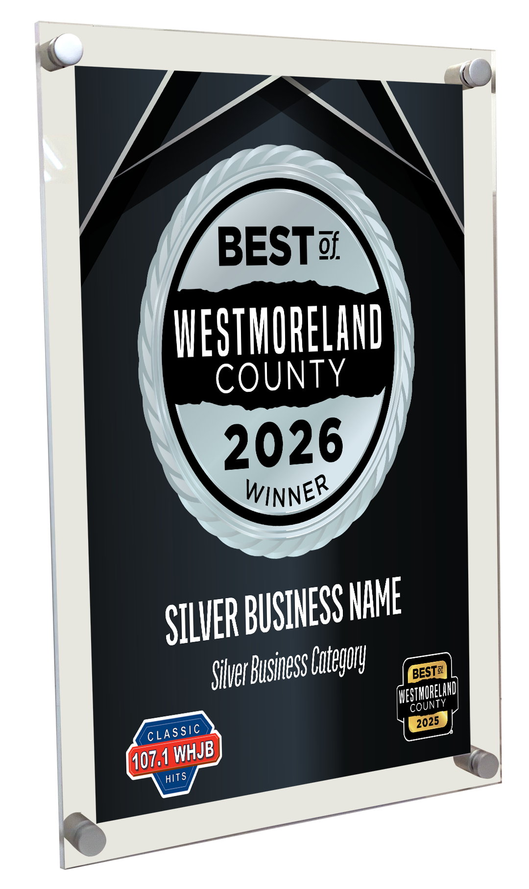 Best of Westmoreland County - Acrylic Plaques