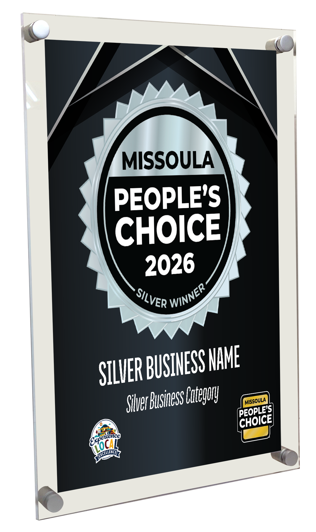 Missoula People's Choice - Acrylic Plaques