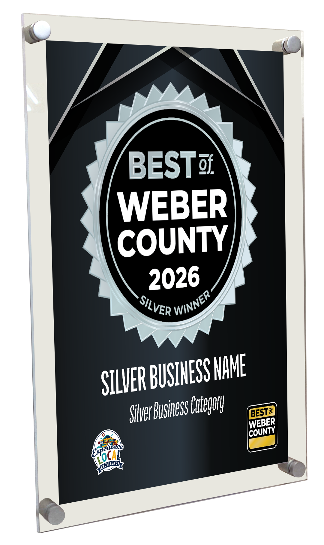 Best of Weber County - Acrylic Plaques