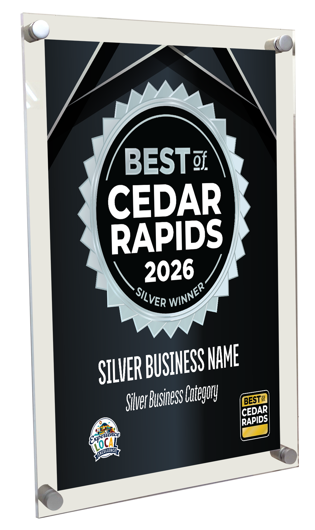 Best of Cedar Rapids - Acrylic Plaques