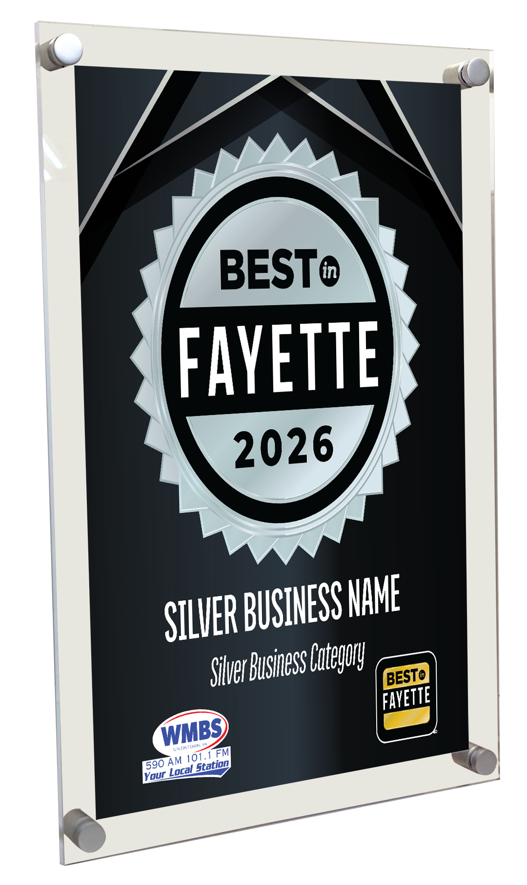 Best in Fayette - Acrylic Plaques