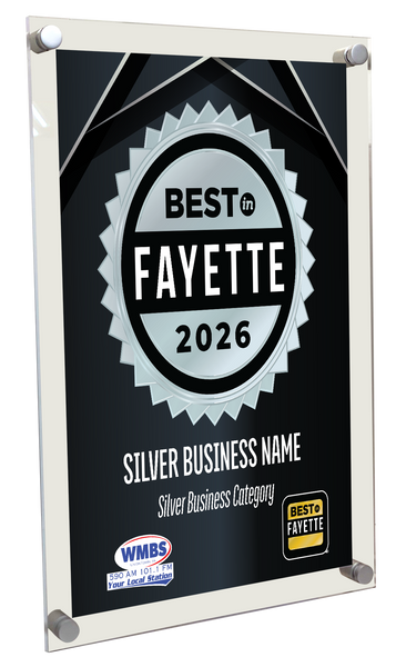 Best in Fayette - Acrylic Plaques