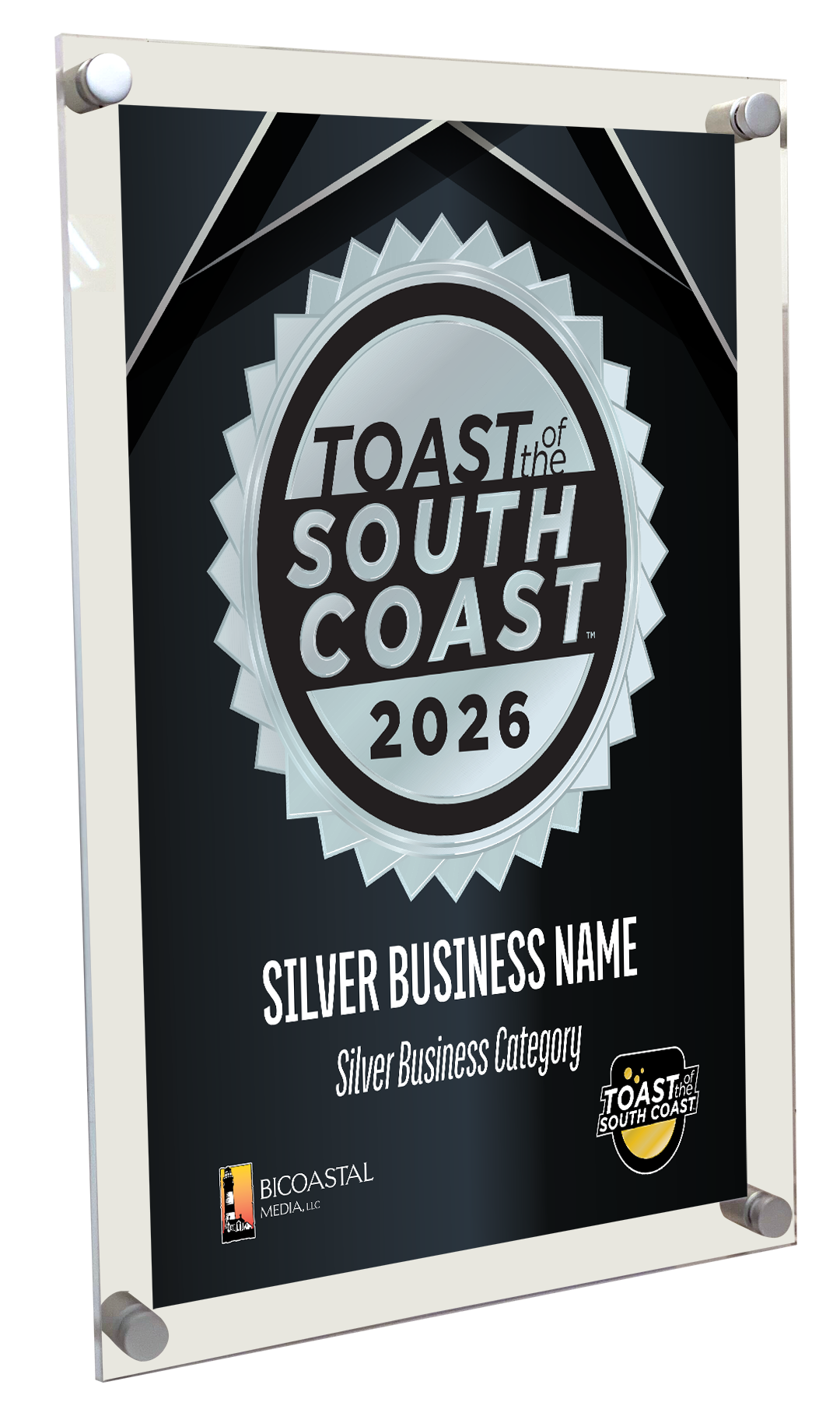 Toast of the South Coast - Acrylic Plaques