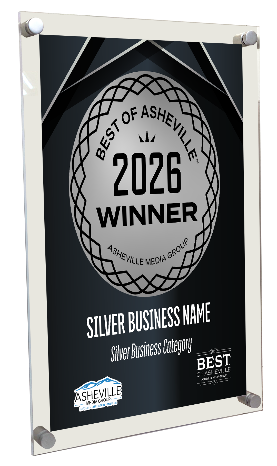 Best of Asheville - Acrylic Plaques