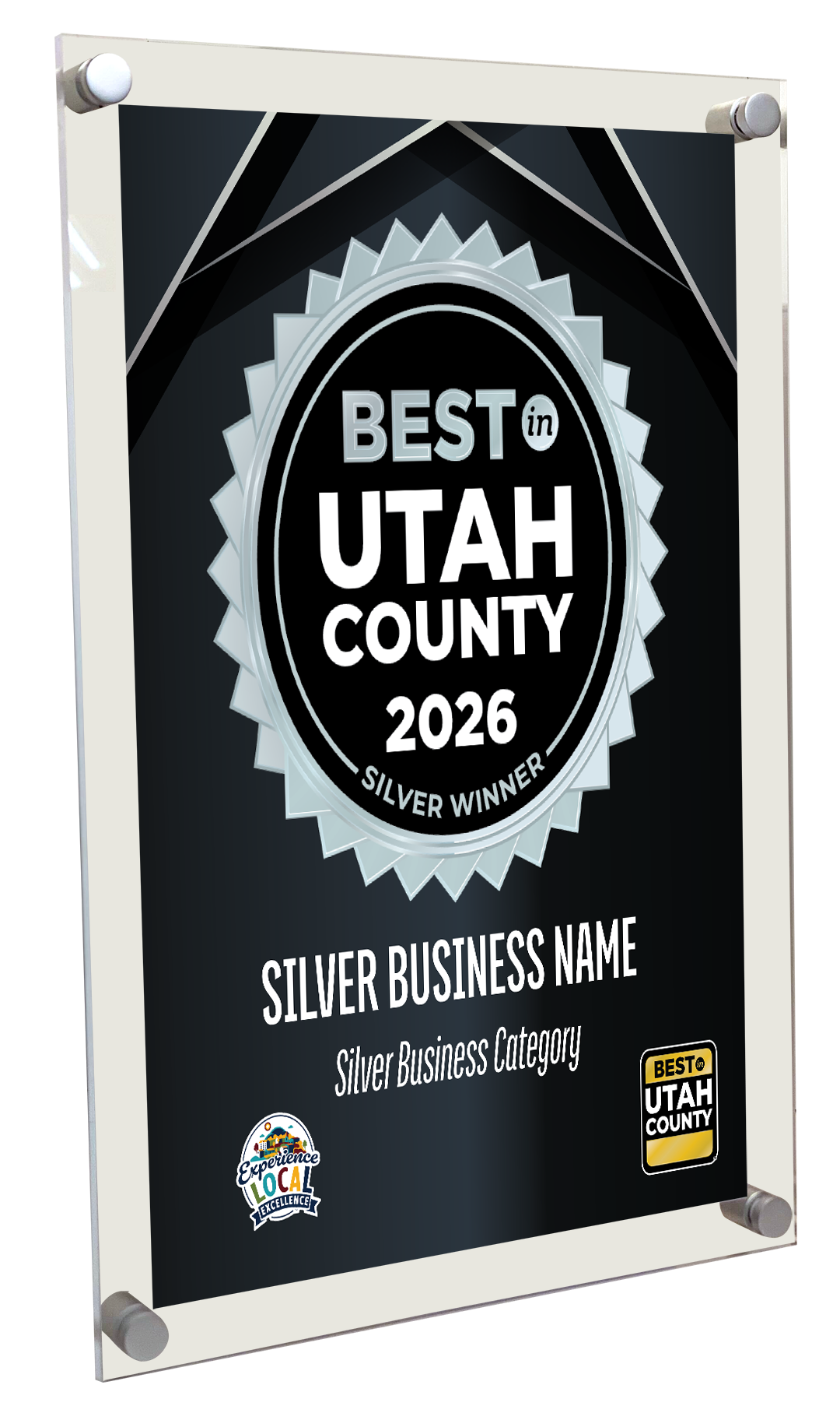 Best in Utah County - Acrylic Plaques