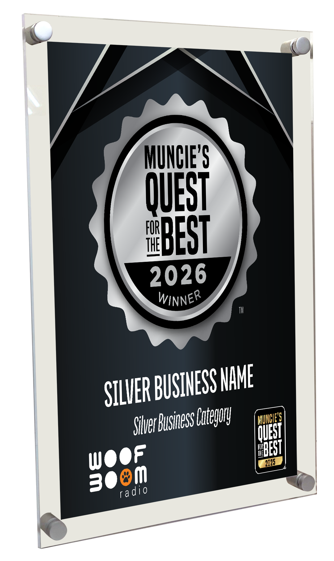 Muncie's Quest for the Best - Acrylic Plaques