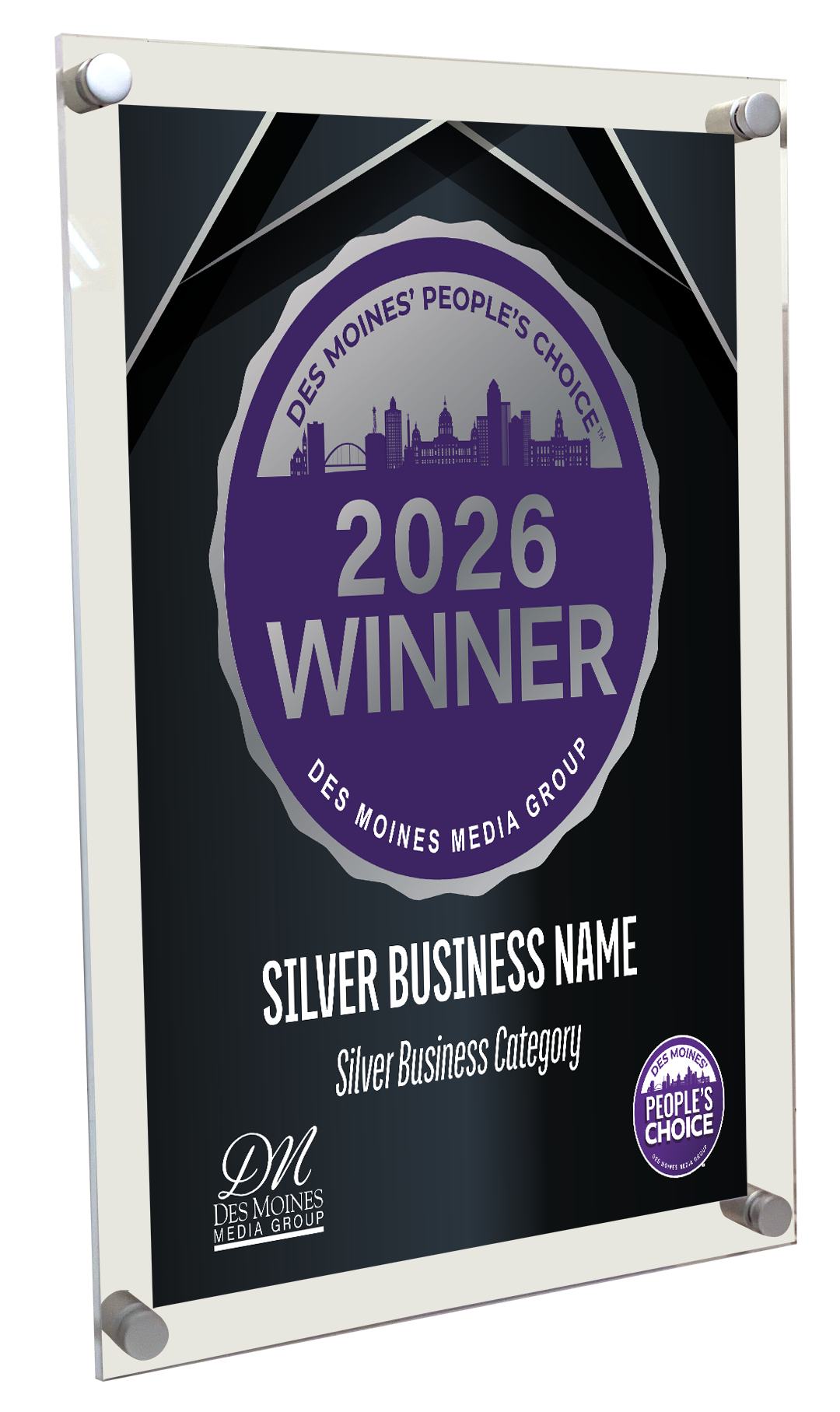 Des Moines' People's Choice - Acrylic Plaques