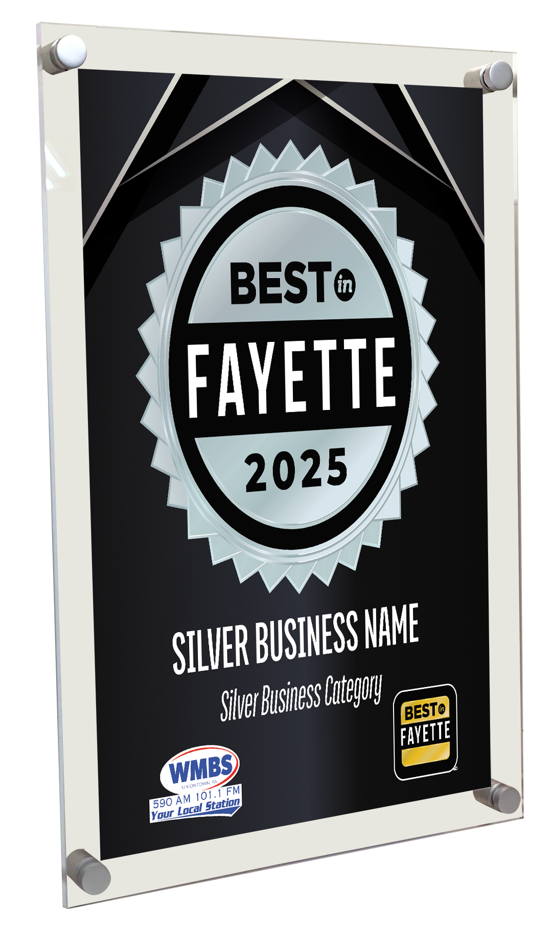 Best in Fayette - Acrylic Plaques
