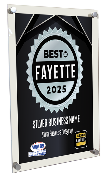 Best in Fayette - Acrylic Plaques