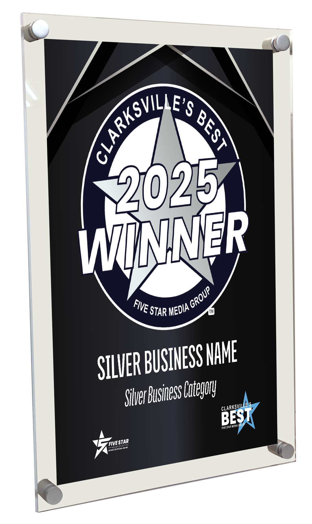 Clarksville's Best - Acrylic Plaques