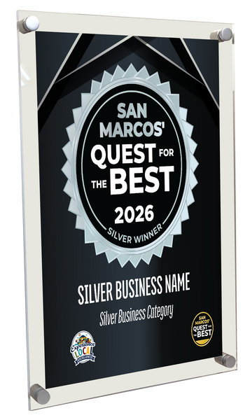 San Marcos' Quest for the Best - Acrylic Plaques