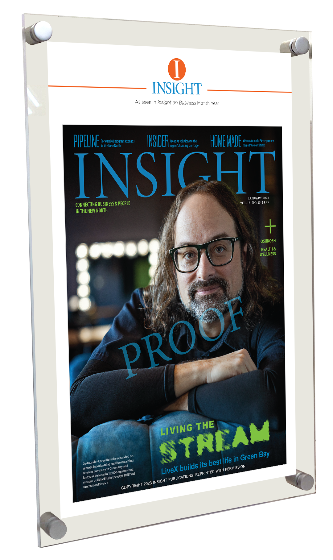 INSIGHT - Cover Story & Feature - Acrylic Plaques