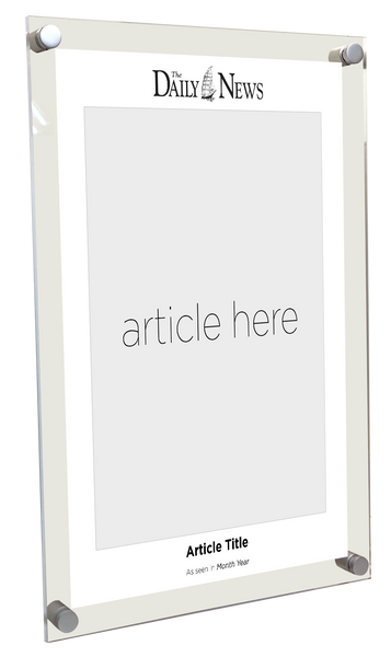 N. Boston Media Group - Articles - Acrylic Plaques
