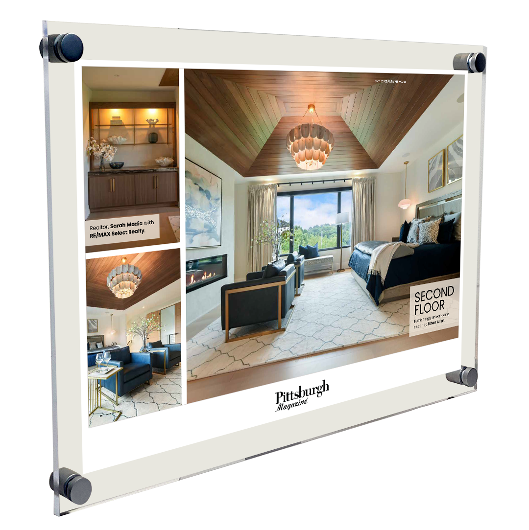 Pittsburgh Magazine - Special Advertising Sections - Acrylic Standoff Plaque