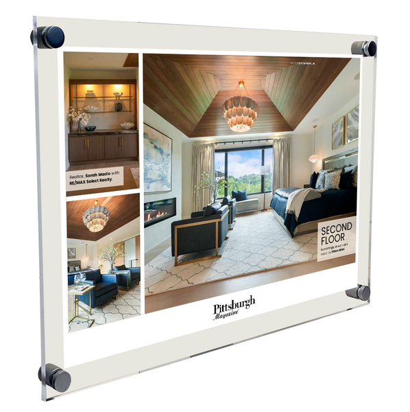 Pittsburgh Magazine - Special Advertising Sections - Acrylic Standoff Plaque