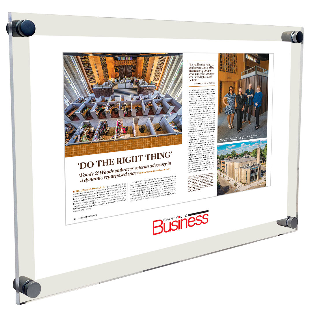 Evansville Business - Editorial Features - Acrylic Plaques