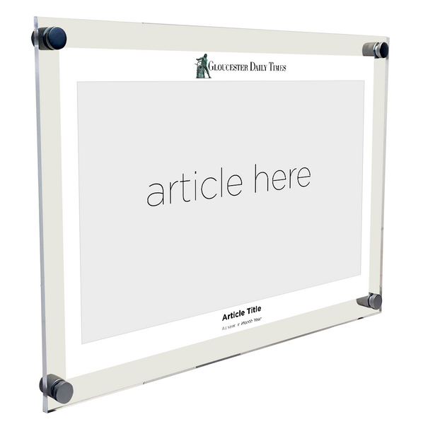 N. Boston Media Group - Articles - Acrylic Plaques