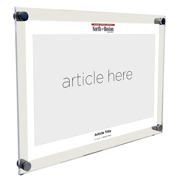 N. Boston Media Group - Articles - Acrylic Plaques