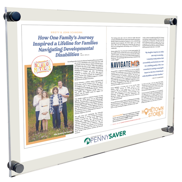 Featured Media Cover & Article - Acrylic Plaques