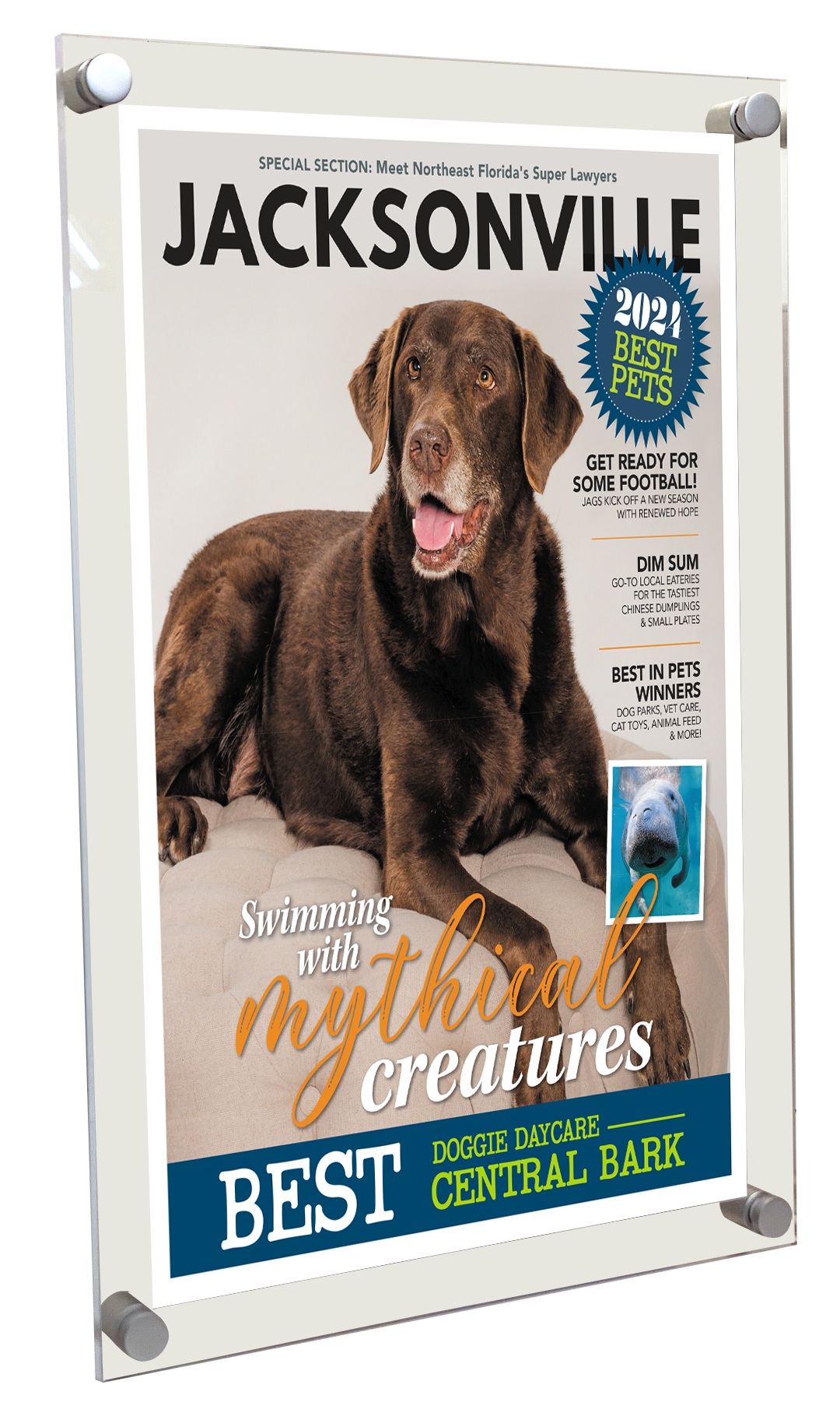 Jacksonville Magazine - Best in Pets - Acrylic Plaques