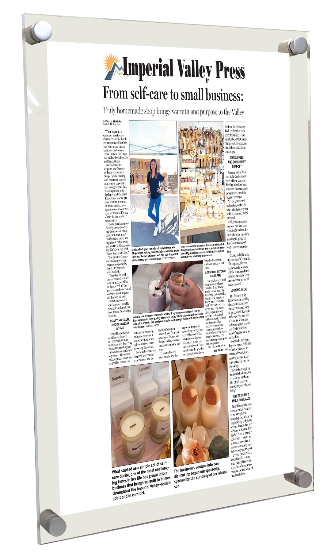 IVP Articles - Acrylic Plaques