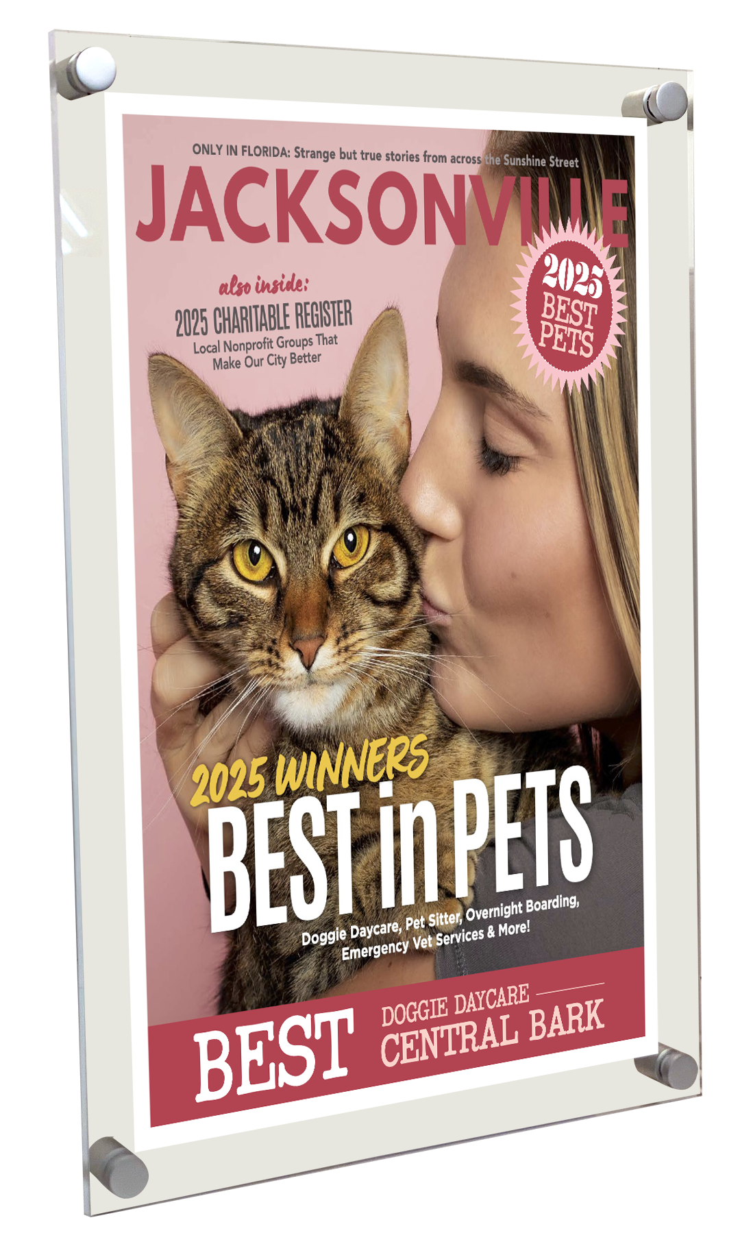 Jacksonville Magazine - Best in Pets - Acrylic Plaques