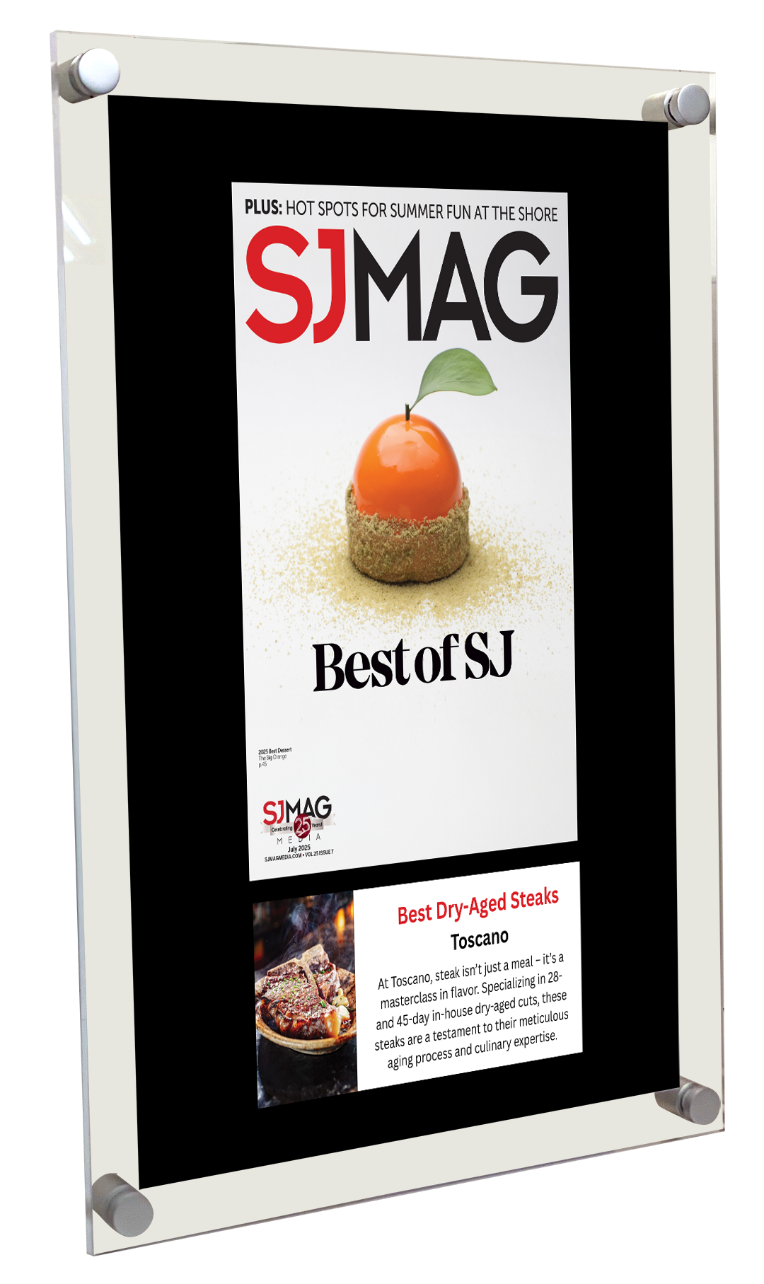 SJ Mag - Best of SJ - Acrylic Plaques