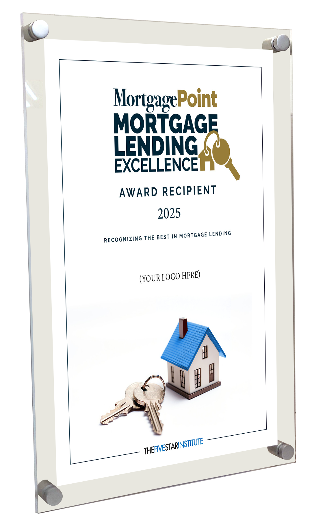 MortgagePoint Lending Excellence Awards - Acrylic Plaques