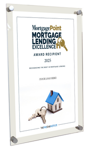 MortgagePoint Lending Excellence Awards - Acrylic Plaques
