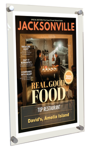 Jacksonville Magazine - Top 50 Restaurants - Acrylic Plaques