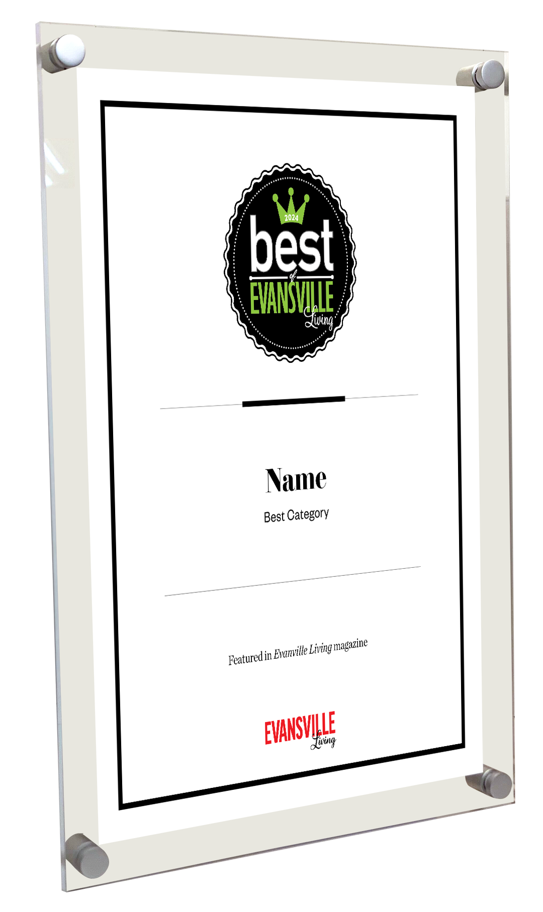 Best of Evansville - Acrylic Plaques