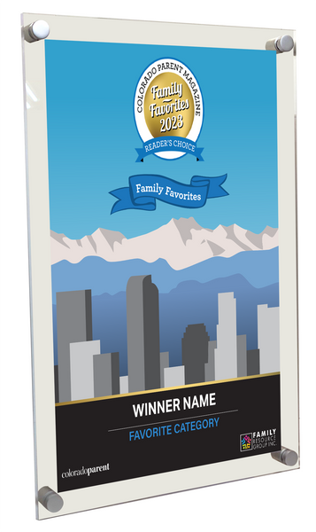 Colorado Parent Favorites Award Plaque