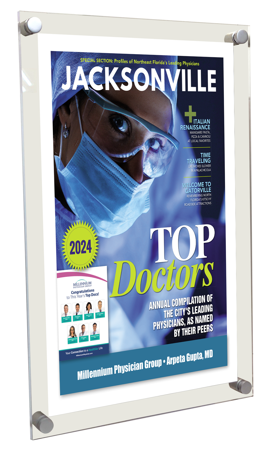 Jacksonville Magazine - Top Doctors - Acrylic Plaques
