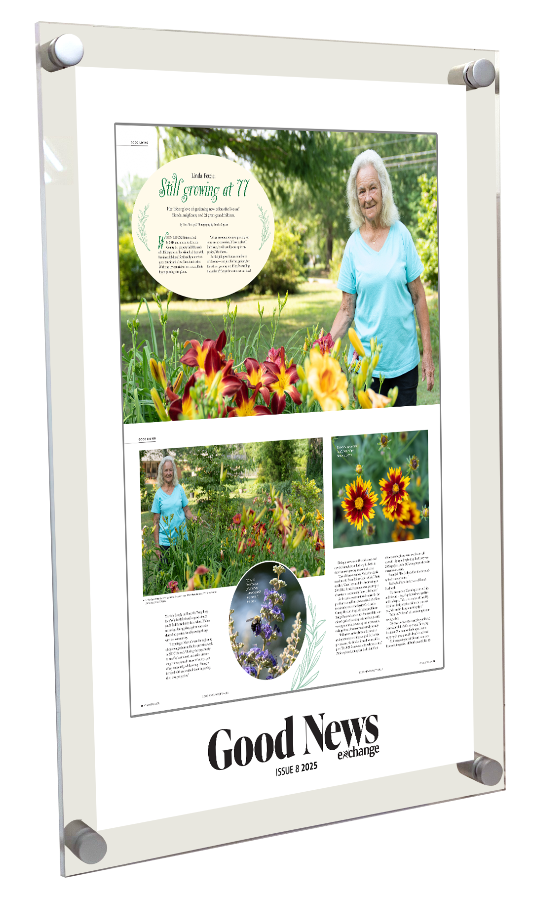 Good News - Articles - Acrylic Standoff Plaque