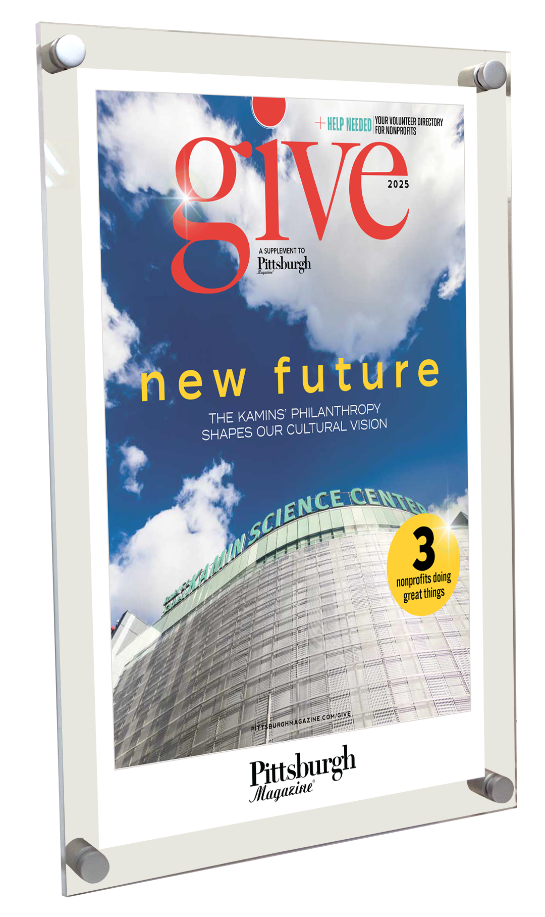 Pittsburgh Magazine - Special Publications - Acrylic Standoff Plaque