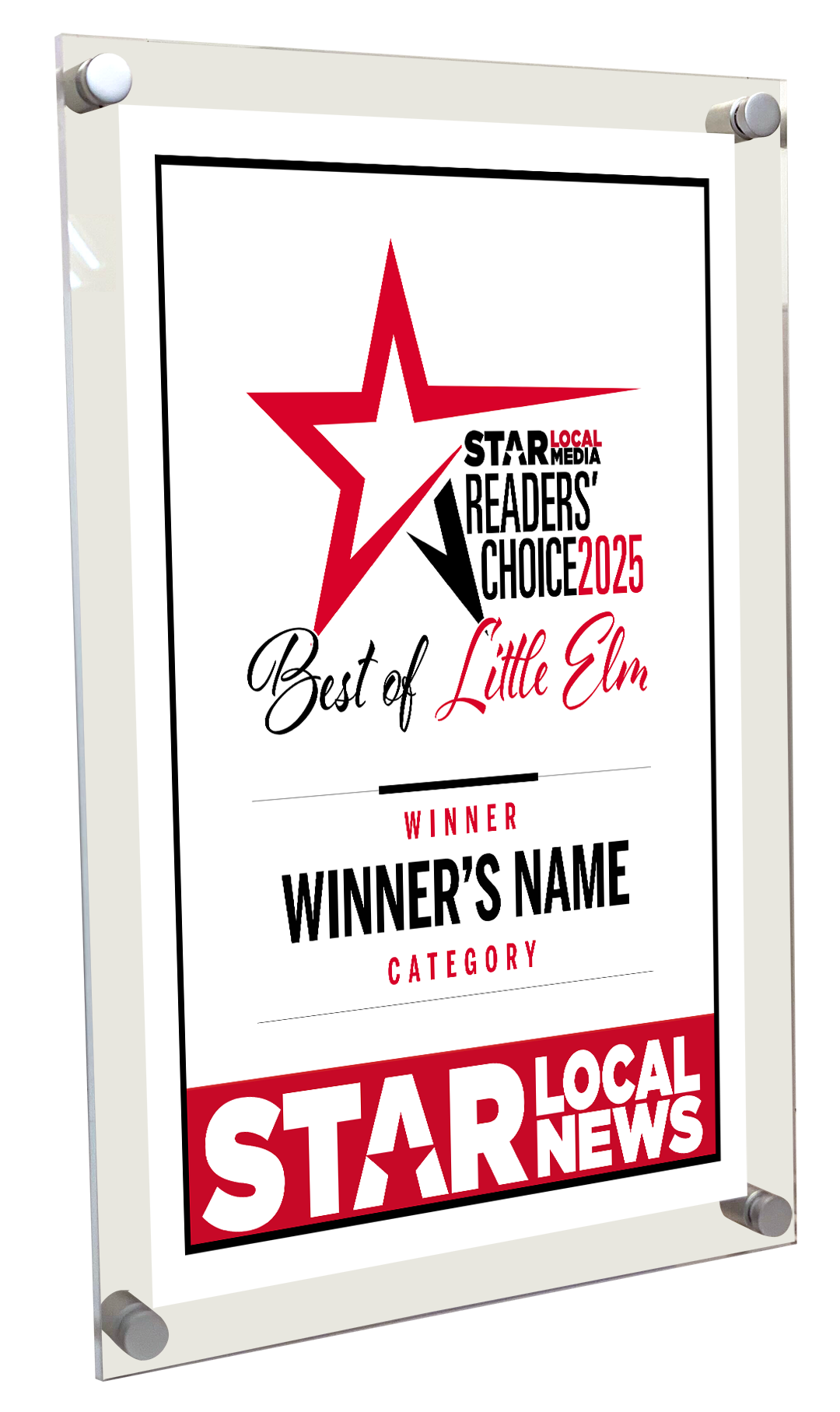 Star Local Media - Best of Mesquite - Acrylic Plaques