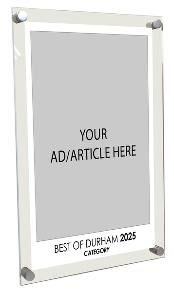 Triangle Media - Best of Durham Articles - Acrylic Plaques