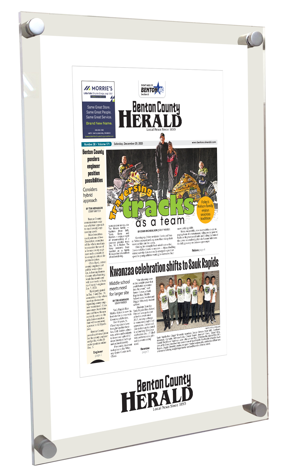 Star Publications Article Acrylic Plaque