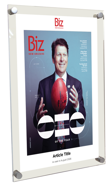 Biz New Orleans - Covers & Articles - Acrylic Plaques