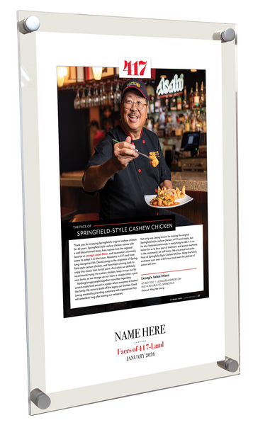 417 Magazine FACES  Acrylic Plaques