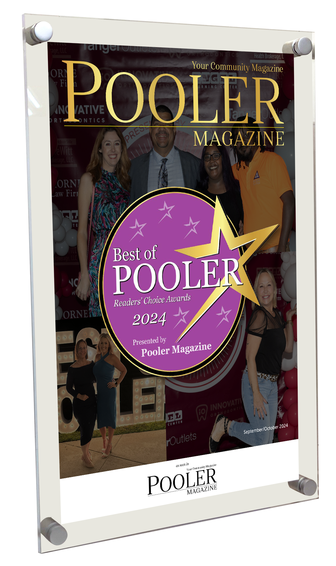 Pooler Magazine: Articles, Covers, & Advertisements - Acrylic