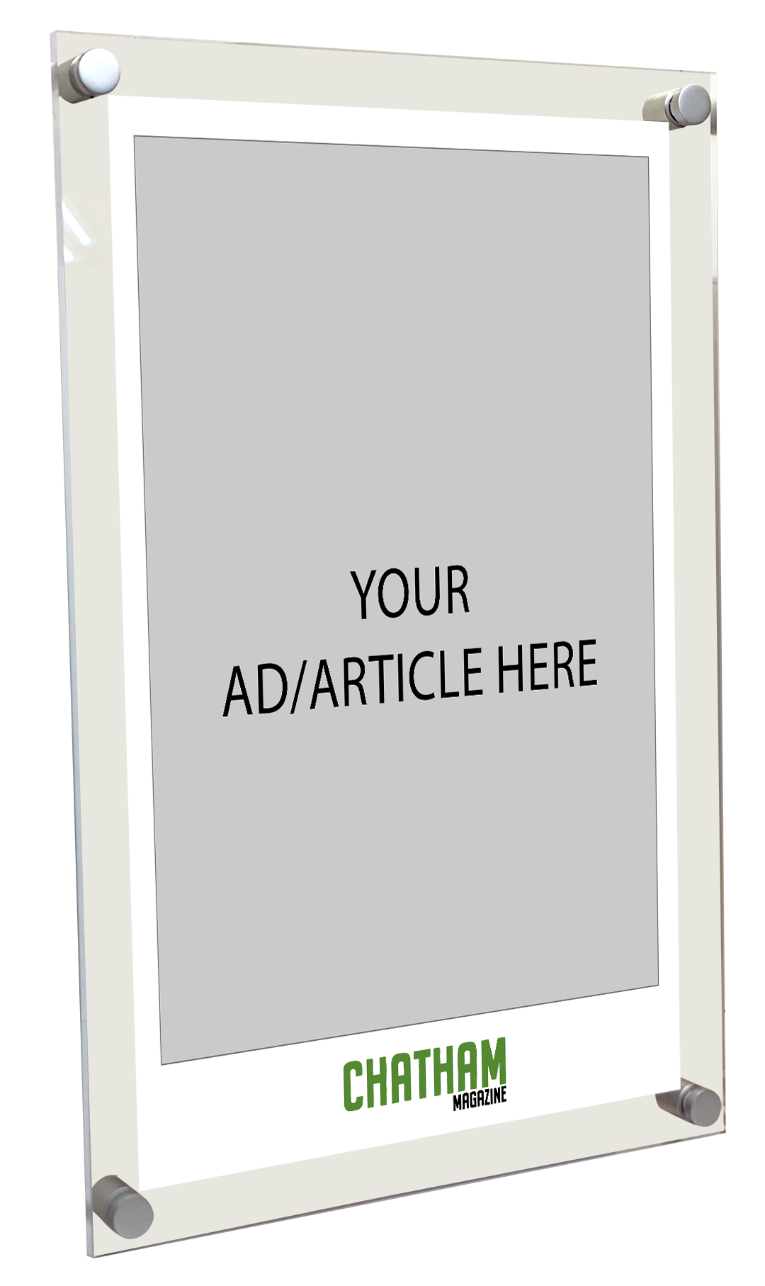 Triangle Media - Chatham Magazine Articles - Acrylic Plaques