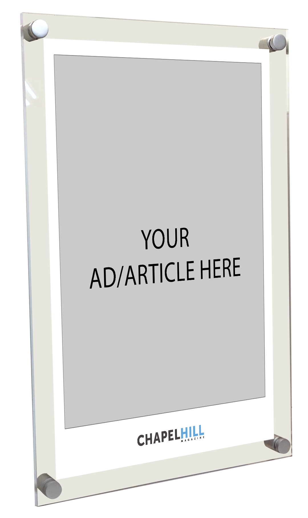 Triangle Media - Chapel Hill Magazine Articles - Acrylic Plaques