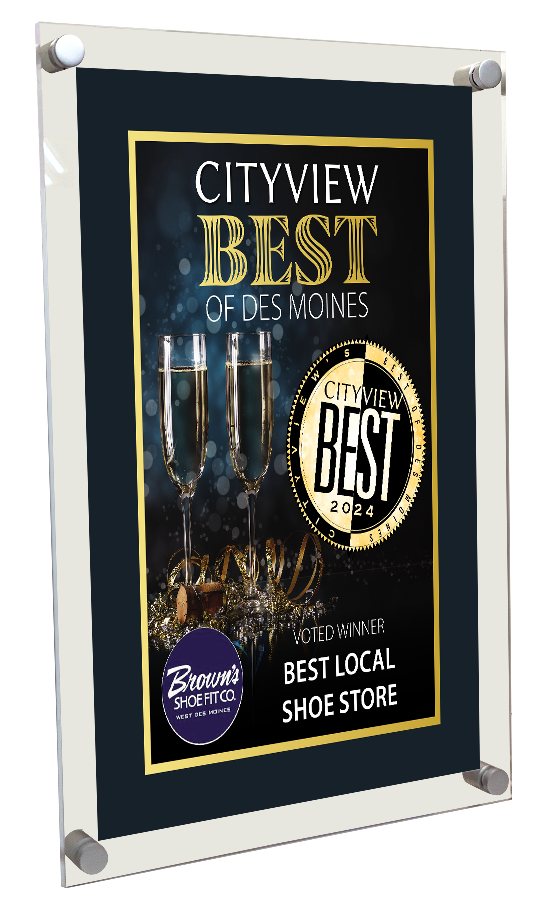 CITYVIEW - Best of Des Moines - Acrylic Plaques