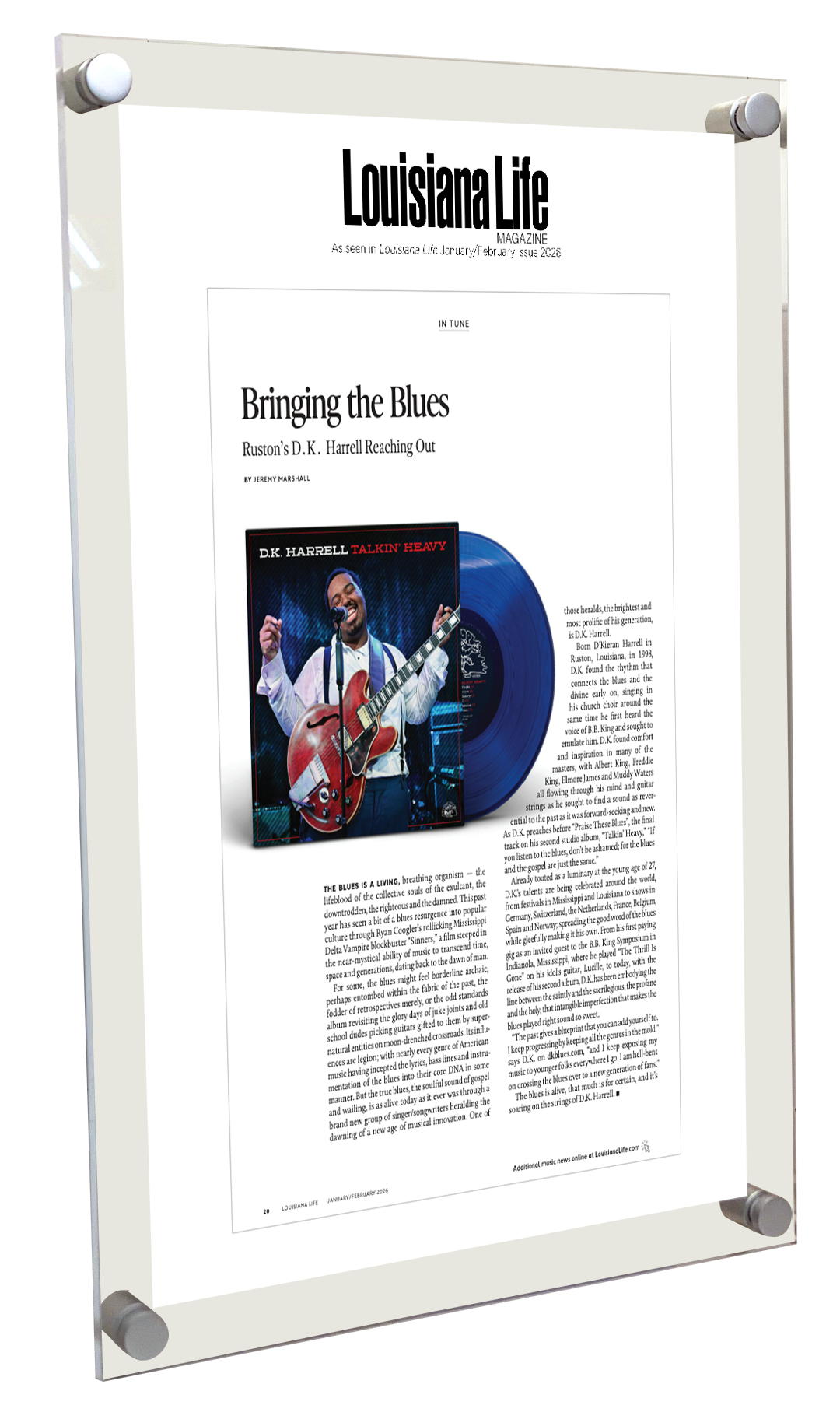 Louisiana Life - Covers & Articles - Acrylic Plaques