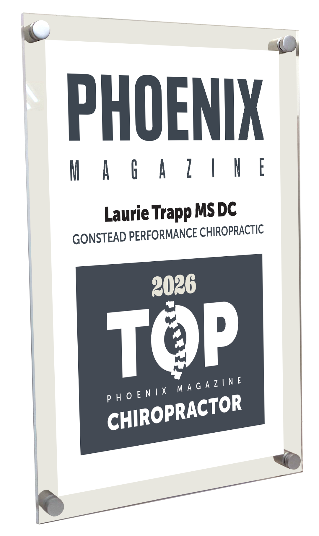 Phoenix Magazine - Acrylic Plaques