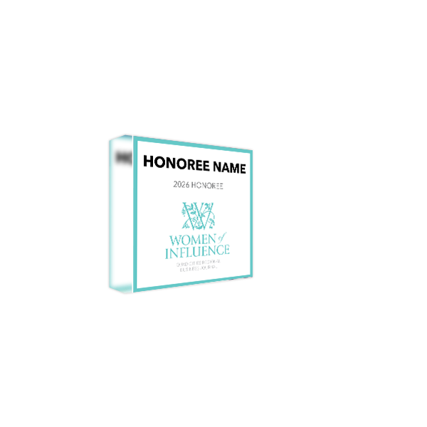 QCBJ - Women of Influence - Acrylic Block