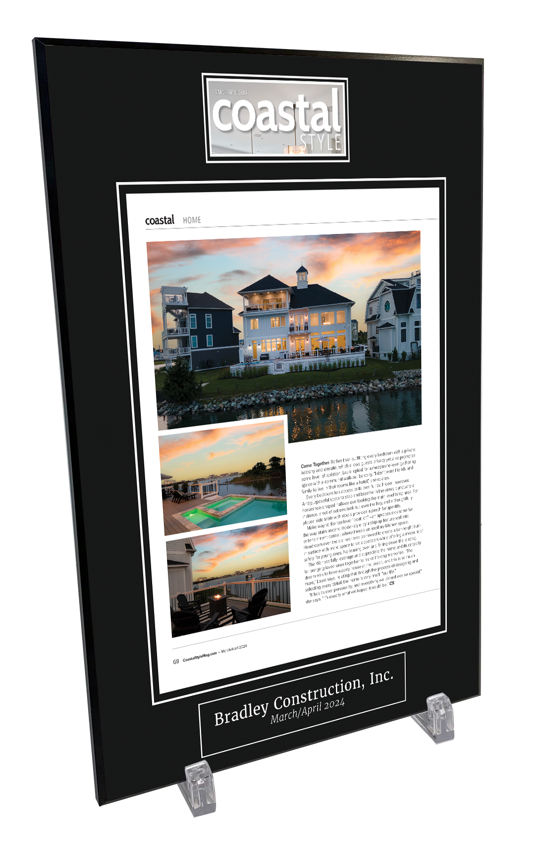 Coastal Style Features & Cover Plaques