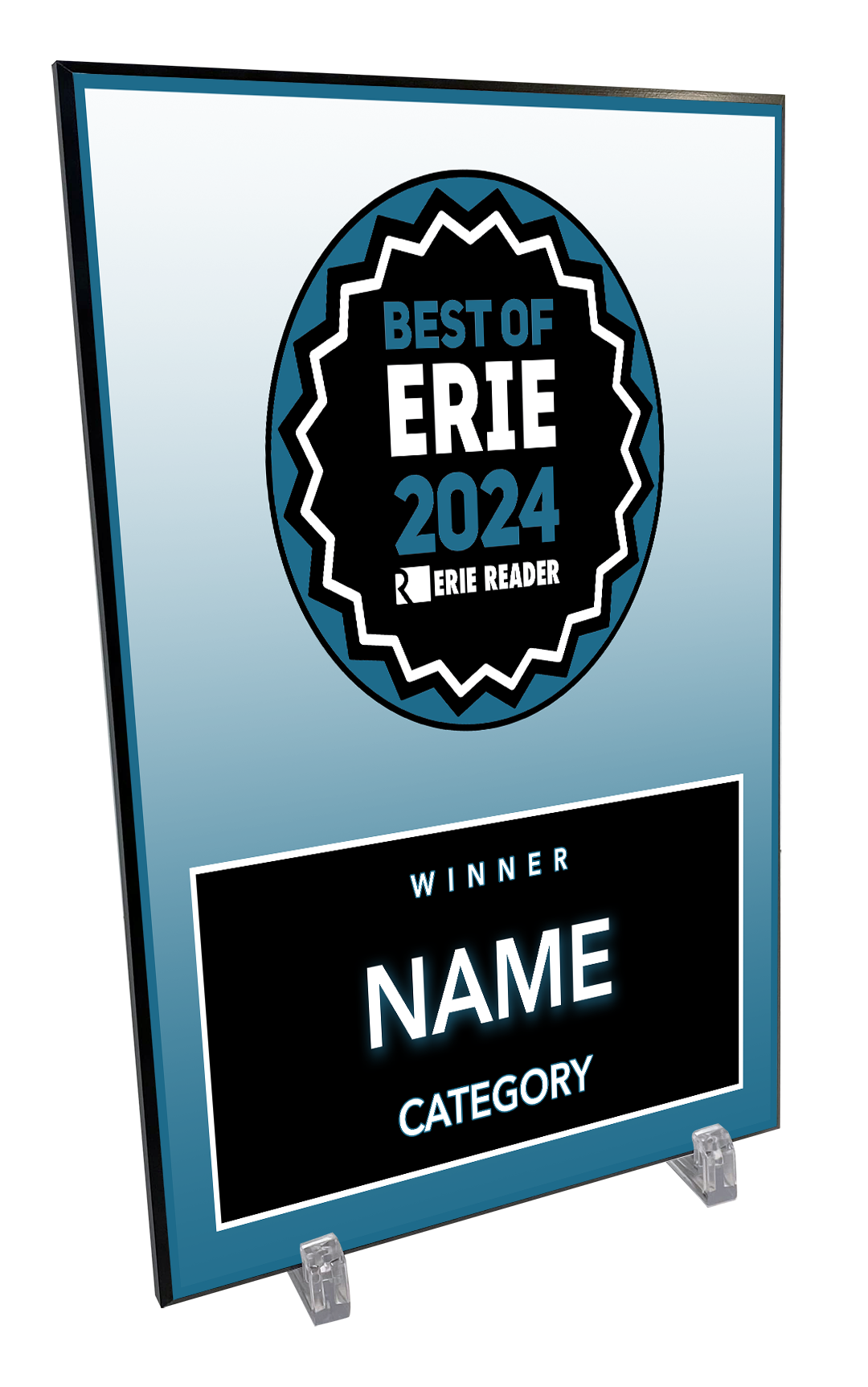 Best of Erie Award - Wooden Plaques