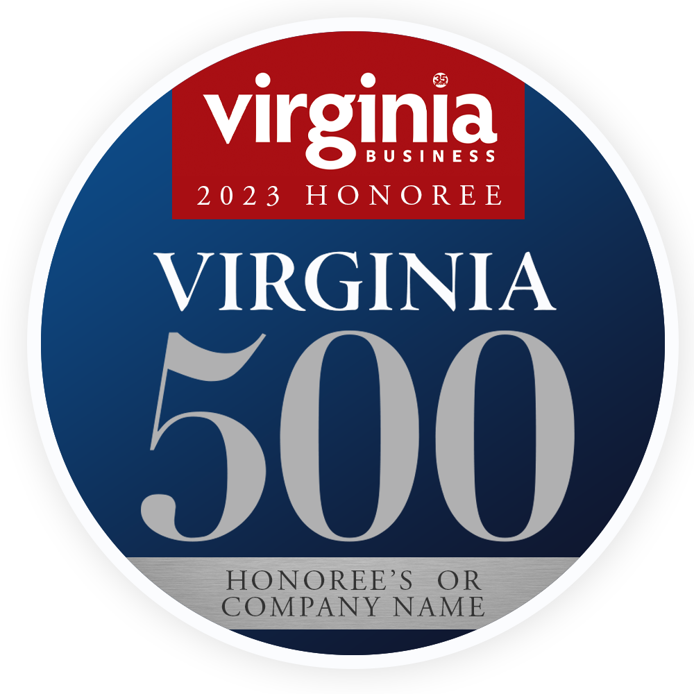 Virginia 500 Award - Digital Badge
